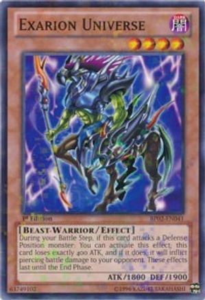 Exarion Universe (Mosaic Rare) (BP02-EN041) - Battle Pack 2: War of the Giants 1st Edition Battle Pack 2: War of the Giants Yugioh Single  Squirtle Squad Card Shop.