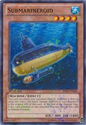 Submarineroid (Mosaic Rare) (BP02-EN044) - Battle Pack 2: War of the Giants Unlimited Battle Pack 2: War of the Giants Yugioh Single  Squirtle Squad Card Shop.