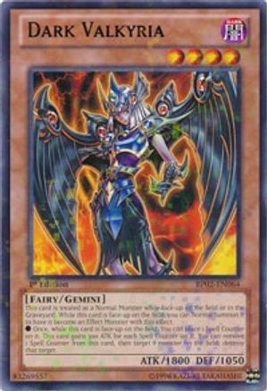 Dark Valkyria (Mosaic Rare) (BP02-EN064) - Battle Pack 2: War of the Giants Unlimited Battle Pack 2: War of the Giants Yugioh Single  Squirtle Squad Card Shop.