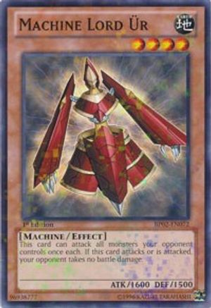 Machine Lord Ur (Mosaic Rare) (BP02-EN072) - Battle Pack 2: War of the Giants 1st Edition Battle Pack 2: War of the Giants Yugioh Single  Squirtle Squad Card Shop.