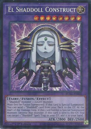 El Shaddoll Construct (BLGG-EN006) - Battles of Legend: Glorious Gallery 1st Edition Battles of Legend: Glorious Gallery Yugioh Single  Squirtle Squad Card Shop.
