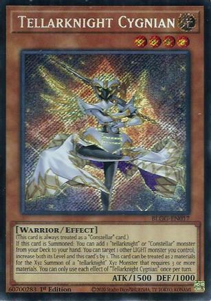 Tellarknight Cygnian (BLGG-EN017) - Battles of Legend: Glorious Gallery 1st Edition Battles of Legend: Glorious Gallery Yugioh Single  Squirtle Squad Card Shop.