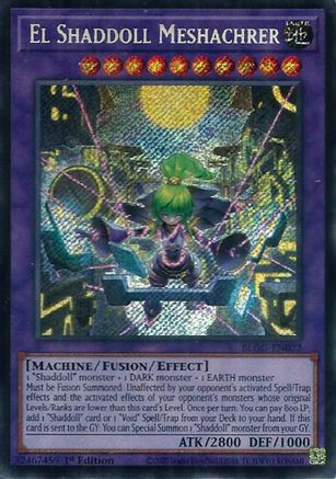 El Shaddoll Meshachrer (BLGG-EN022) - Battles of Legend: Glorious Gallery 1st Edition Battles of Legend: Glorious Gallery Yugioh Single  Squirtle Squad Card Shop.