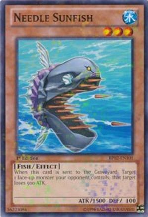 Needle Sunfish (Mosaic Rare) (BP02-EN101) - Battle Pack 2: War of the Giants Unlimited Battle Pack 2: War of the Giants Yugioh Single  Squirtle Squad Card Shop.