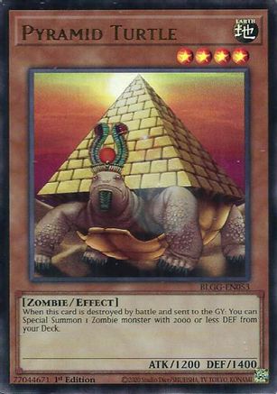 Pyramid Turtle (BLGG-EN053) - Battles of Legend: Glorious Gallery 1st Edition Battles of Legend: Glorious Gallery Yugioh Single  Squirtle Squad Card Shop.