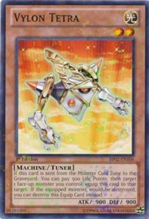 Vylon Tetra (Mosaic Rare) (BP02-EN106) - Battle Pack 2: War of the Giants Unlimited Battle Pack 2: War of the Giants Yugioh Single  Squirtle Squad Card Shop.
