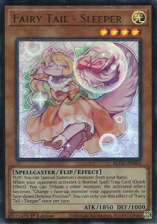 Fairy Tail - Sleeper (BLGG-EN069) - Battles of Legend: Glorious Gallery 1st Edition Battles of Legend: Glorious Gallery Yugioh Single  Squirtle Squad Card Shop.