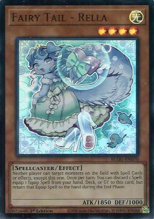 Fairy Tail - Rella (BLGG-EN070) - Battles of Legend: Glorious Gallery 1st Edition Battles of Legend: Glorious Gallery Yugioh Single  Squirtle Squad Card Shop.
