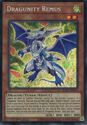 Dragunity Remus (BLGG-EN076) - Battles of Legend: Glorious Gallery 1st Edition Battles of Legend: Glorious Gallery Yugioh Single  Squirtle Squad Card Shop.