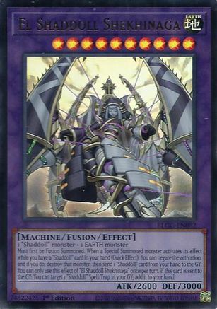 El Shaddoll Shekhinaga (BLGG-EN082) - Battles of Legend: Glorious Gallery 1st Edition Battles of Legend: Glorious Gallery Yugioh Single  Squirtle Squad Card Shop.