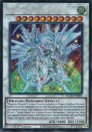 Shooting Majestic Star Dragon (BLGG-EN092) - Battles of Legend: Glorious Gallery 1st Edition Battles of Legend: Glorious Gallery Yugioh Single  Squirtle Squad Card Shop.