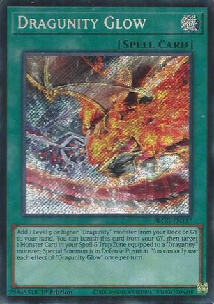 Dragunity Glow (BLGG-EN117) - Battles of Legend: Glorious Gallery 1st Edition Battles of Legend: Glorious Gallery Yugioh Single  Squirtle Squad Card Shop.