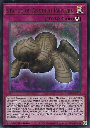 Statue of Anguish Pattern (BLGG-EN132) - Battles of Legend: Glorious Gallery 1st Edition Battles of Legend: Glorious Gallery Yugioh Single  Squirtle Squad Card Shop.