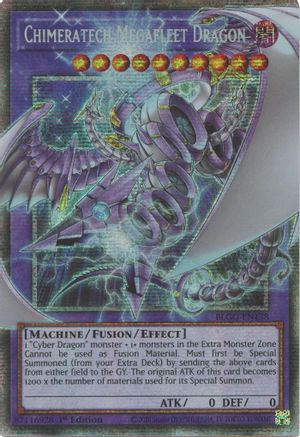 Chimeratech Megafleet Dragon (Starlight Rare) (BLGG-EN138) - Battles of Legend: Glorious Gallery 1st Edition Battles of Legend: Glorious Gallery Yugioh Single  Squirtle Squad Card Shop.