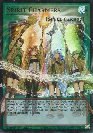 Spirit Charmers (BLGG-EN145) - Battles of Legend: Glorious Gallery 1st Edition Battles of Legend: Glorious Gallery Yugioh Single  Squirtle Squad Card Shop.
