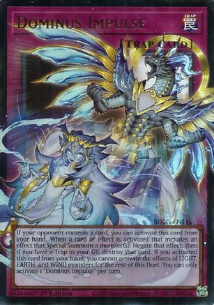 Dominus Impulse (BLGG-EN146) - Battles of Legend: Glorious Gallery 1st Edition Battles of Legend: Glorious Gallery Yugioh Single  Squirtle Squad Card Shop.