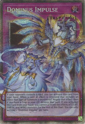 Dominus Impulse (Starlight Rare) (BLGG-EN146) - Battles of Legend: Glorious Gallery 1st Edition Battles of Legend: Glorious Gallery Yugioh Single  Squirtle Squad Card Shop.