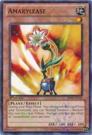 Amarylease (Mosaic Rare) (BP02-EN120) - Battle Pack 2: War of the Giants 1st Edition Battle Pack 2: War of the Giants Yugioh Single  Squirtle Squad Card Shop.