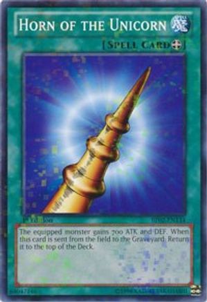 Horn of the Unicorn (Mosaic Rare) (BP02-EN134) - Battle Pack 2: War of the Giants Unlimited Battle Pack 2: War of the Giants Yugioh Single  Squirtle Squad Card Shop.