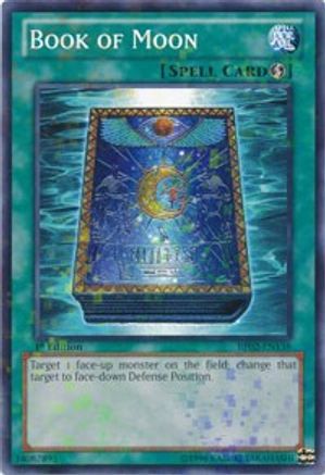Book of Moon (Mosaic Rare) (BP02-EN138) - Battle Pack 2: War of the Giants Unlimited Battle Pack 2: War of the Giants Yugioh Single  Squirtle Squad Card Shop.