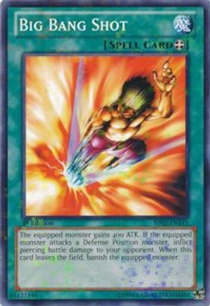 Big Bang Shot (Mosaic Rare) (BP02-EN141) - Battle Pack 2: War of the Giants 1st Edition Battle Pack 2: War of the Giants Yugioh Single  Squirtle Squad Card Shop.