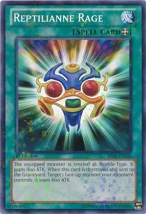 Reptilianne Rage (Mosaic Rare) (BP02-EN156) - Battle Pack 2: War of the Giants Unlimited Battle Pack 2: War of the Giants Yugioh Single  Squirtle Squad Card Shop.