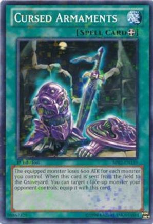 Cursed Armaments (Mosaic Rare) (BP02-EN159) - Battle Pack 2: War of the Giants 1st Edition Battle Pack 2: War of the Giants Yugioh Single  Squirtle Squad Card Shop.