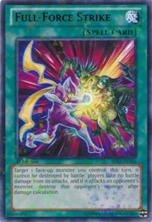 Full-Force Strike (Mosaic Rare) (BP02-EN166) - Battle Pack 2: War of the Giants Unlimited Battle Pack 2: War of the Giants Yugioh Single  Squirtle Squad Card Shop.