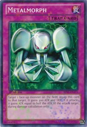 Metalmorph (Mosaic Rare) (BP02-EN173) - Battle Pack 2: War of the Giants 1st Edition Battle Pack 2: War of the Giants Yugioh Single  Squirtle Squad Card Shop.