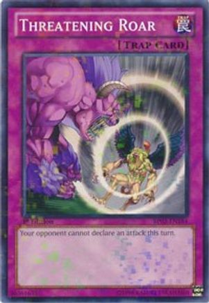 Threatening Roar (Mosaic Rare) (BP02-EN184) - Battle Pack 2: War of the Giants 1st Edition Battle Pack 2: War of the Giants Yugioh Single  Squirtle Squad Card Shop.