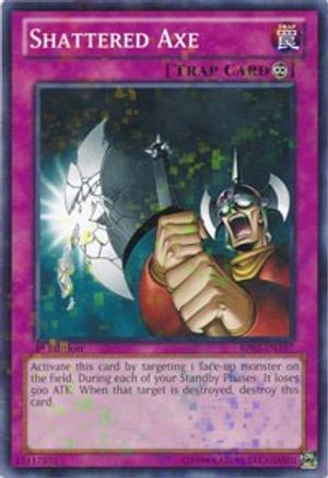 Shattered Axe (Mosaic Rare) (BP02-EN187) - Battle Pack 2: War of the Giants Unlimited Battle Pack 2: War of the Giants Yugioh Single  Squirtle Squad Card Shop.