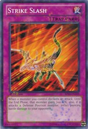 Strike Slash (Mosaic Rare) (BP02-EN189) - Battle Pack 2: War of the Giants Unlimited Battle Pack 2: War of the Giants Yugioh Single  Squirtle Squad Card Shop.