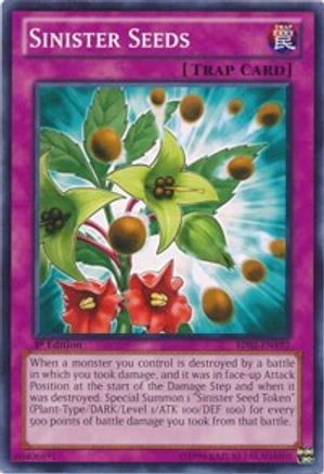 Sinister Seeds (Mosaic Rare) (BP02-EN192) - Battle Pack 2: War of the Giants 1st Edition Battle Pack 2: War of the Giants Yugioh Single  Squirtle Squad Card Shop.