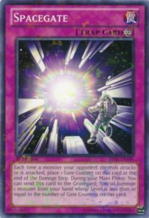 Spacegate (Mosaic Rare) (BP02-EN196) - Battle Pack 2: War of the Giants 1st Edition Battle Pack 2: War of the Giants Yugioh Single  Squirtle Squad Card Shop.