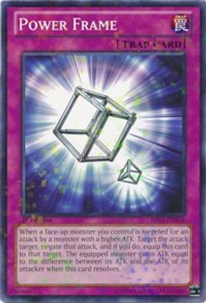 Power Frame (Mosaic Rare) (BP02-EN204) - Battle Pack 2: War of the Giants Unlimited Battle Pack 2: War of the Giants Yugioh Single  Squirtle Squad Card Shop.
