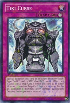 Tiki Curse (Mosaic Rare) (BP02-EN209) - Battle Pack 2: War of the Giants 1st Edition Battle Pack 2: War of the Giants Yugioh Single  Squirtle Squad Card Shop.