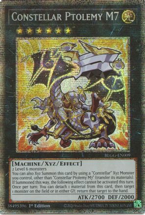 Constellar Ptolemy M7 (Starlight Rare) (BLGG-EN009) - Battles of Legend: Glorious Gallery 1st Edition Battles of Legend: Glorious Gallery Yugioh Single  Squirtle Squad Card Shop.