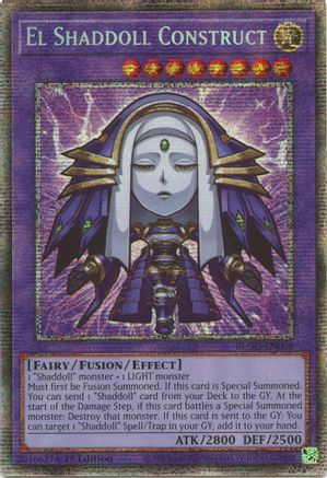 El Shaddoll Construct (Starlight Rare) (BLGG-EN006) - Battles of Legend: Glorious Gallery 1st Edition Battles of Legend: Glorious Gallery Yugioh Single  Squirtle Squad Card Shop.
