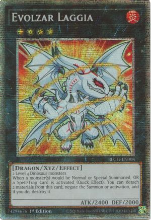 Evolzar Laggia (Starlight Rare) (BLGG-EN008) - Battles of Legend: Glorious Gallery 1st Edition Battles of Legend: Glorious Gallery Yugioh Single  Squirtle Squad Card Shop.
