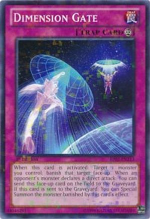 Dimension Gate (Mosaic Rare) (BP02-EN213) - Battle Pack 2: War of the Giants 1st Edition Battle Pack 2: War of the Giants Yugioh Single  Squirtle Squad Card Shop.