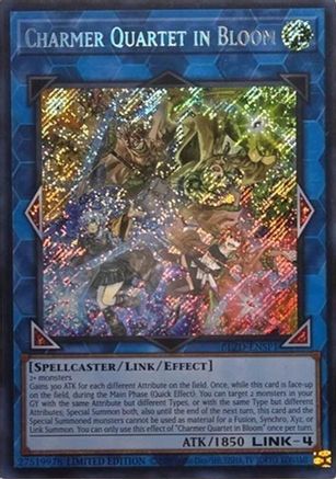 Charmer Quartet in Bloom (Secret Rare) (BLZD-ENSP1) - Blazing Dominion 1st Edition Blazing Dominion Yugioh Single  Squirtle Squad Card Shop.