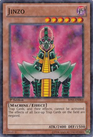 Jinzo (Starfoil) (BP01-EN003) - Battle Pack: Epic Dawn Unlimited Battle Pack: Epic Dawn Yugioh Single  Squirtle Squad Card Shop.