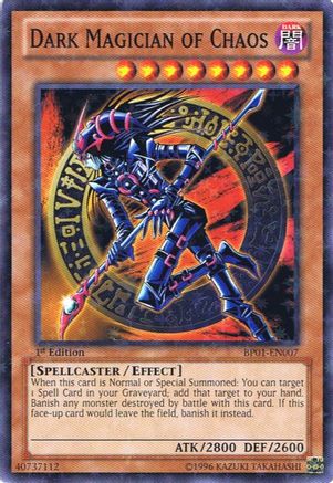 Dark Magician of Chaos (Starfoil) (BP01-EN007) - Battle Pack: Epic Dawn Unlimited Battle Pack: Epic Dawn Yugioh Single  Squirtle Squad Card Shop.