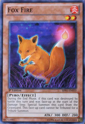 Fox Fire (Starfoil) (BP01-EN010) - Battle Pack: Epic Dawn Unlimited Battle Pack: Epic Dawn Yugioh Single  Squirtle Squad Card Shop.