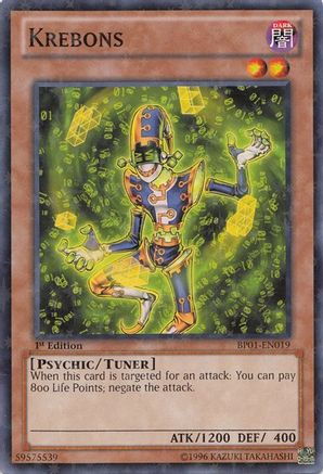 Krebons (Starfoil) (BP01-EN019) - Battle Pack: Epic Dawn 1st Edition Battle Pack: Epic Dawn Yugioh Single  Squirtle Squad Card Shop.