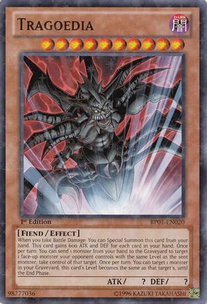 Tragoedia (Starfoil) (BP01-EN020) - Battle Pack: Epic Dawn 1st Edition Battle Pack: Epic Dawn Yugioh Single  Squirtle Squad Card Shop.