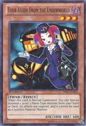 Tour Guide From the Underworld (Starfoil) (BP01-EN023) - Battle Pack: Epic Dawn Unlimited Battle Pack: Epic Dawn Yugioh Single  Squirtle Squad Card Shop.
