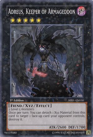 Adreus, Keeper of Armageddon (Starfoil) (BP01-EN030) - Battle Pack: Epic Dawn Unlimited Battle Pack: Epic Dawn Yugioh Single  Squirtle Squad Card Shop.