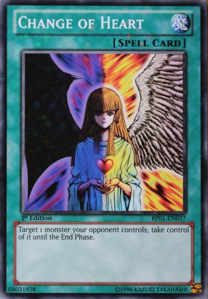 Change of Heart (Starfoil) (BP01-EN037) - Battle Pack: Epic Dawn Unlimited Battle Pack: Epic Dawn Yugioh Single  Squirtle Squad Card Shop.