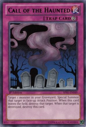 Call of the Haunted (Starfoil) (BP01-EN049) - Battle Pack: Epic Dawn 1st Edition Battle Pack: Epic Dawn Yugioh Single  Squirtle Squad Card Shop.